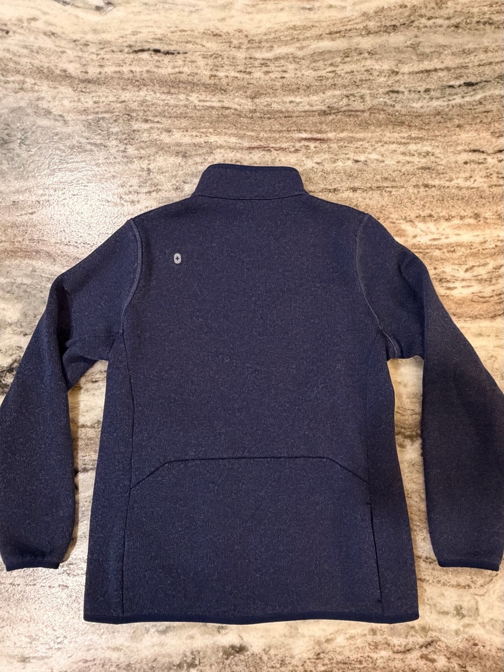 Figs - On-Shift Sweater Knit Jacket (Navy) - Picture 6 of 11